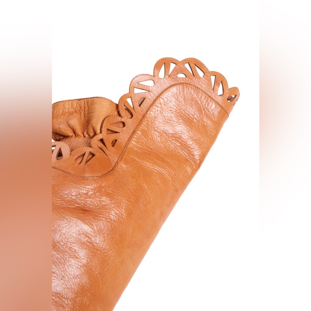 Chloe Tan Over the Knee Boots - Picture 9 of 12